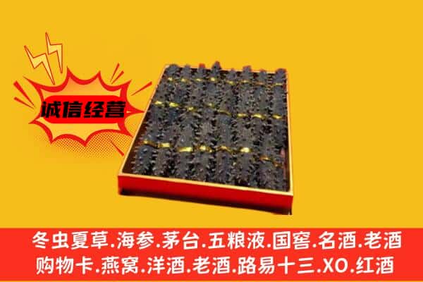 黄冈市蕲春回收海参